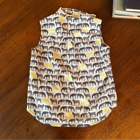 Talbots Zebra Tank Top 💕 🦓 - Picture 6 of 10